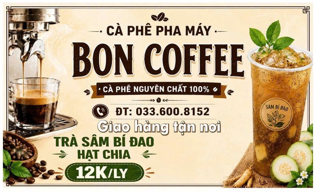 In poster / menu