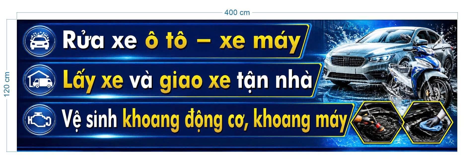 In poster / menu