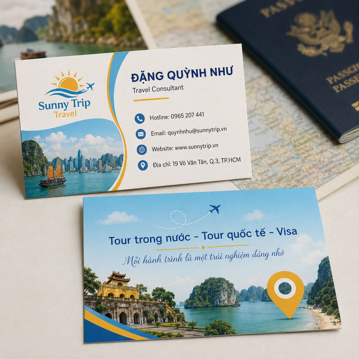 In card visit